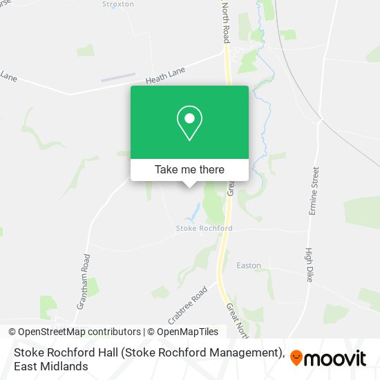 Stoke Rochford Hall (Stoke Rochford Management) map