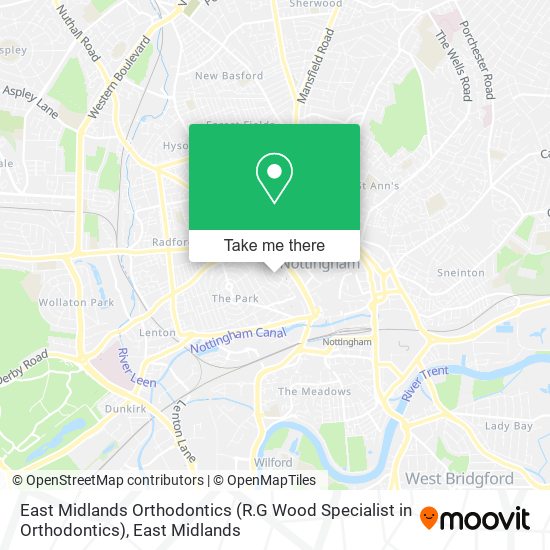 East Midlands Orthodontics (R.G Wood Specialist in Orthodontics) map