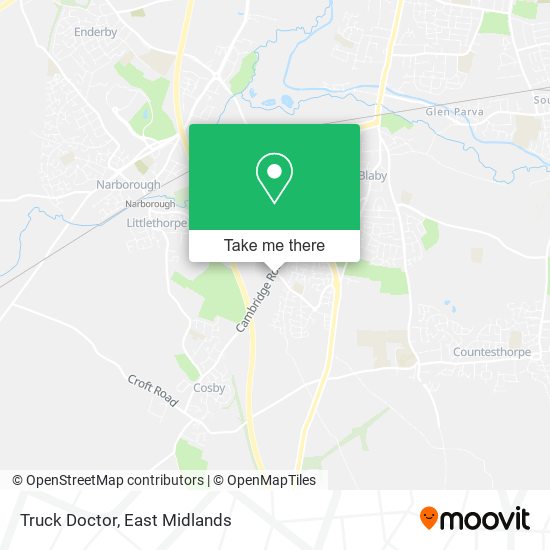 Truck Doctor map