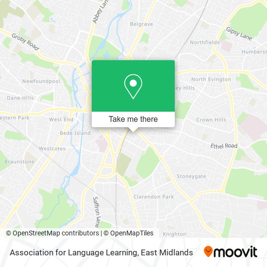 Association for Language Learning map