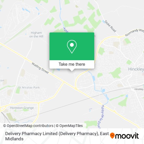 Delivery Pharmacy Limited map