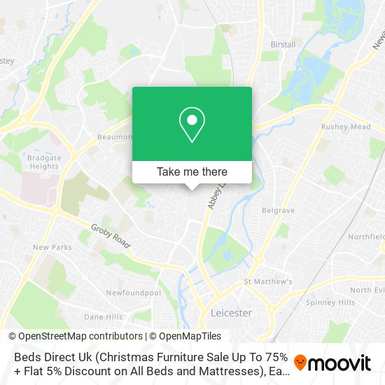 Beds Direct Uk (Christmas Furniture Sale Up To 75% + Flat 5% Discount on All Beds and Mattresses) map