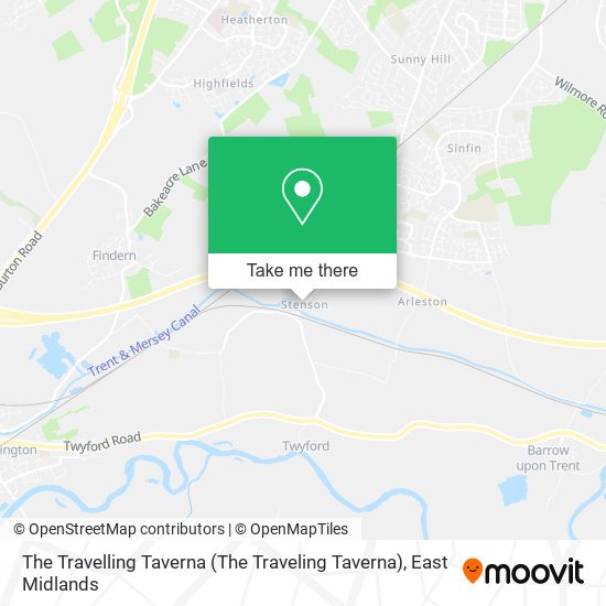 The Travelling Taverna (The Traveling Taverna) map