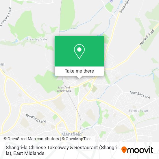 Shangri-la Chinese Takeaway & Restaurant (Shangri la) map