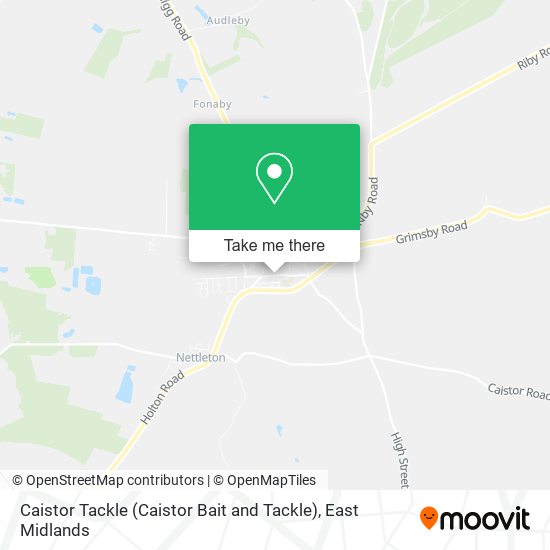 Caistor Tackle (Caistor Bait and Tackle) map
