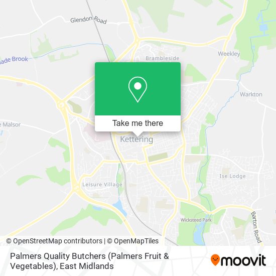 Palmers Quality Butchers (Palmers Fruit & Vegetables) map