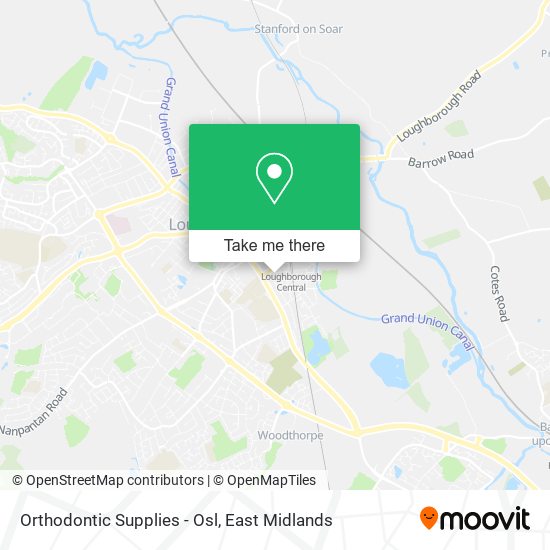 Orthodontic Supplies - Osl map