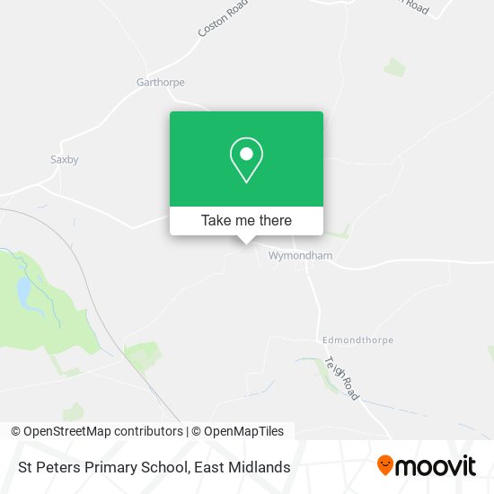 St Peters Primary School map