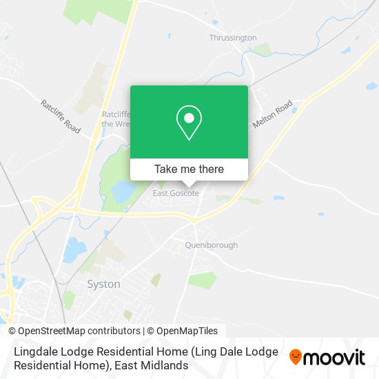 Lingdale Lodge Residential Home (Ling Dale Lodge Residential Home) map