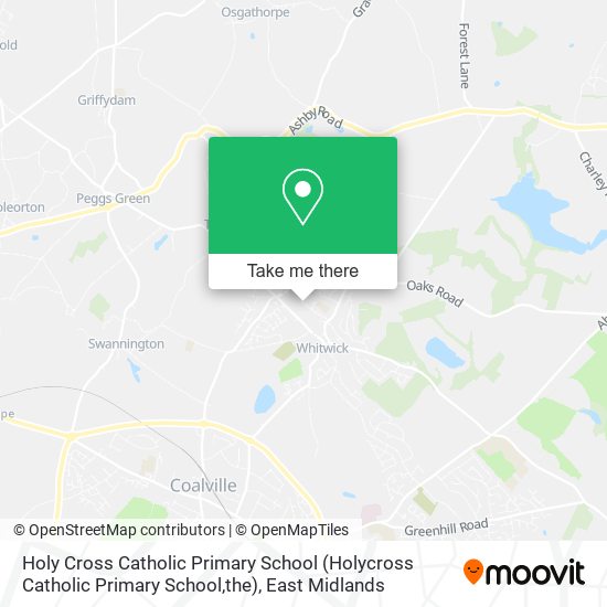 Holy Cross Catholic Primary School (Holycross Catholic Primary School,the) map