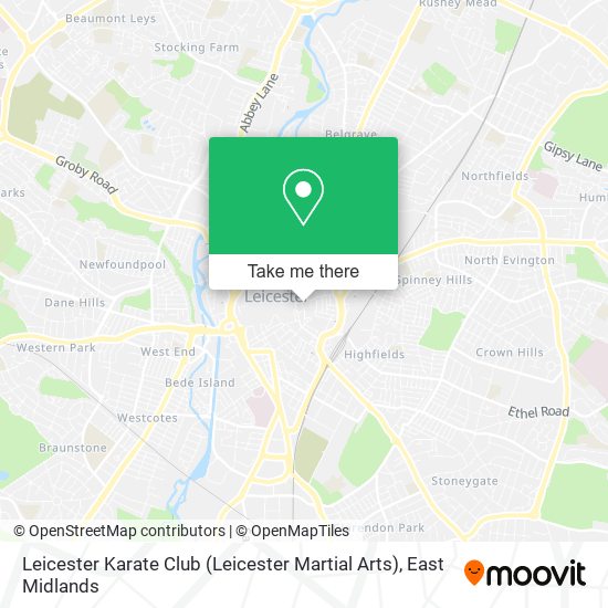 Leicester Karate Club (Leicester Martial Arts) map