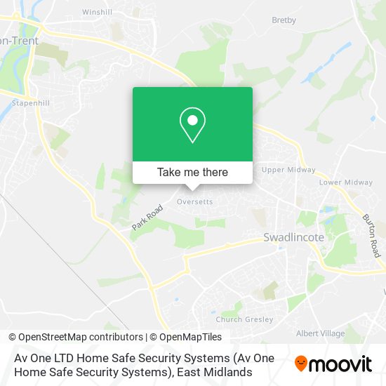 Av One LTD Home Safe Security Systems map