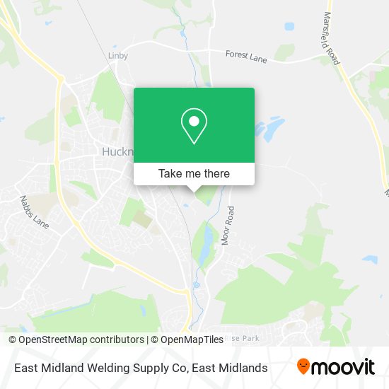 East Midland Welding Supply Co map