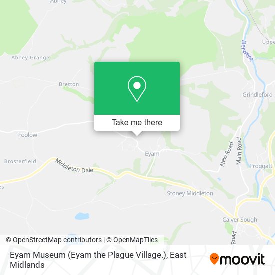 Eyam Museum (Eyam the Plague Village.) map
