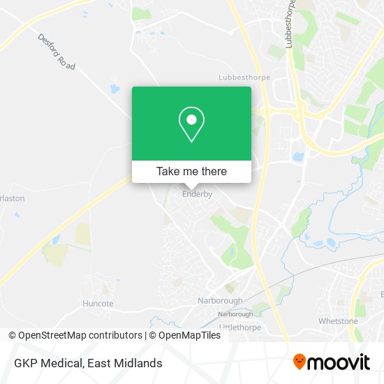 GKP Medical map