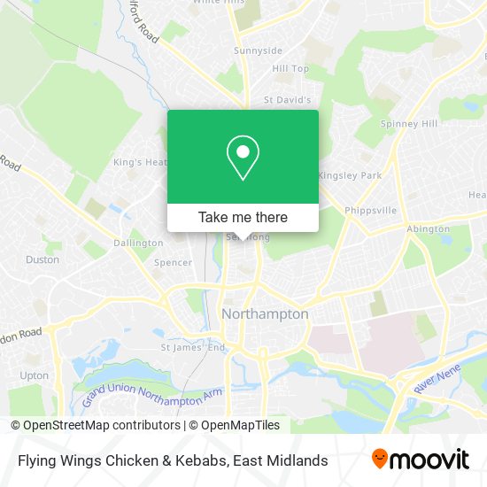 Flying Wings Chicken & Kebabs map
