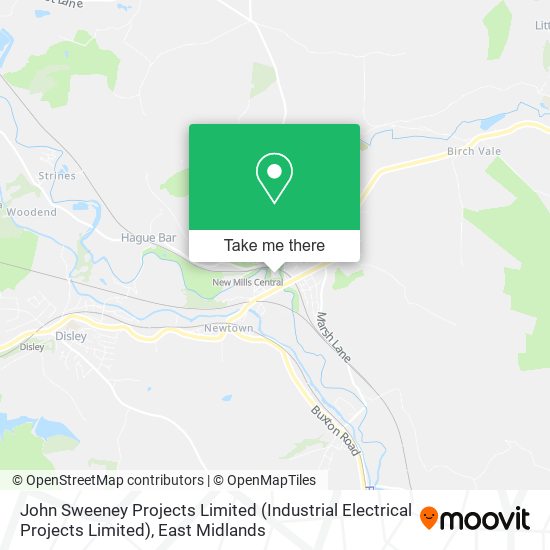 John Sweeney Projects Limited (Industrial Electrical Projects Limited) map