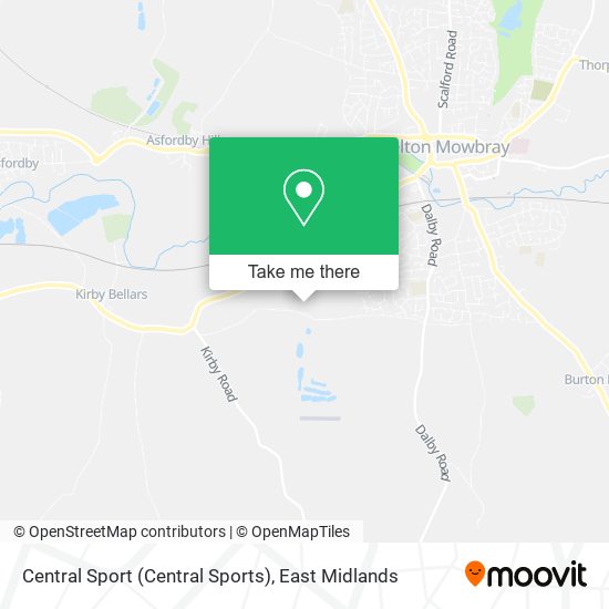 Central Sport (Central Sports) map