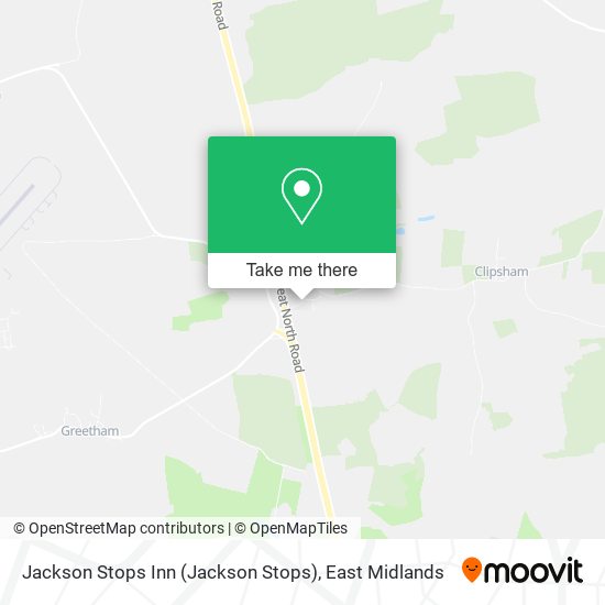 Jackson Stops Inn map