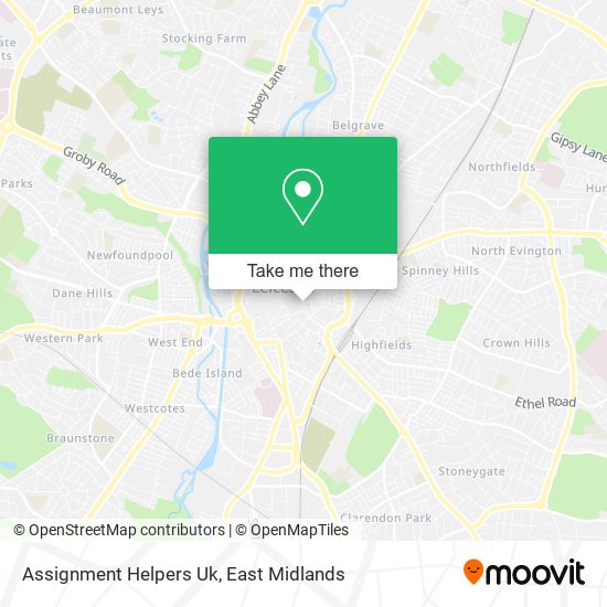 Assignment Helpers Uk map