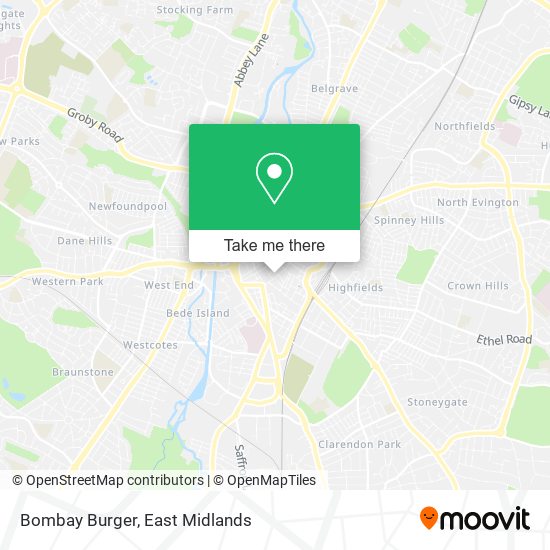 Bombay Burger map