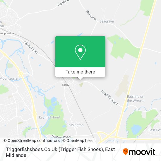 Triggerfishshoes.Co.Uk (Trigger Fish Shoes) map