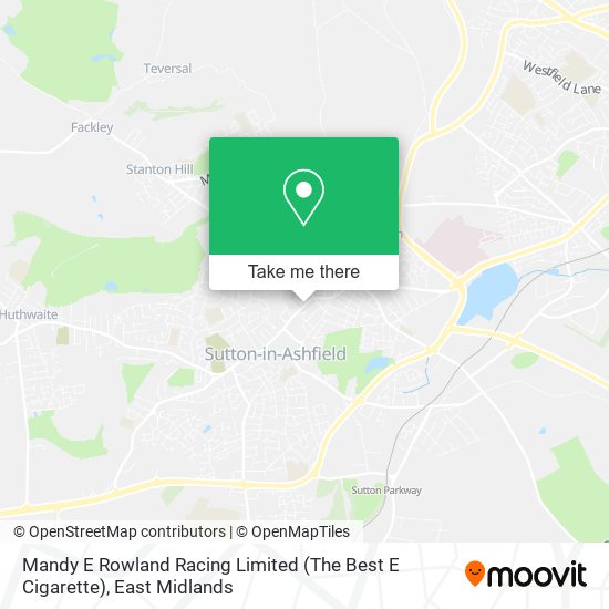 Mandy E Rowland Racing Limited (The Best E Cigarette) map
