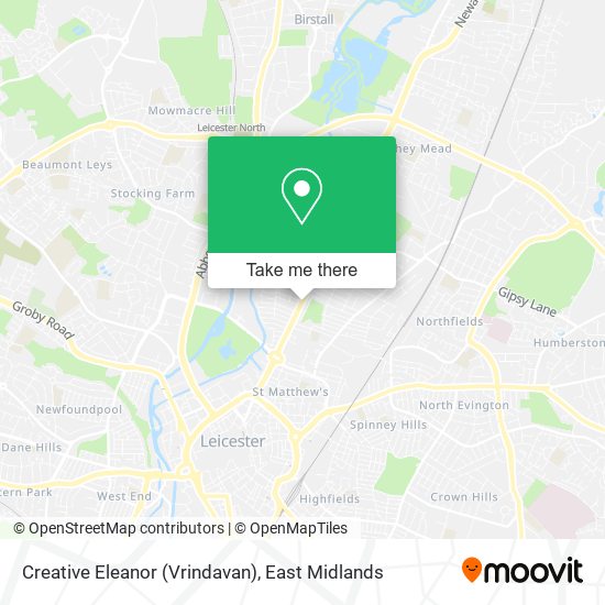 Creative Eleanor (Vrindavan) map
