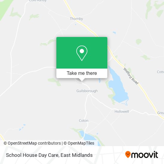 School House Day Care map