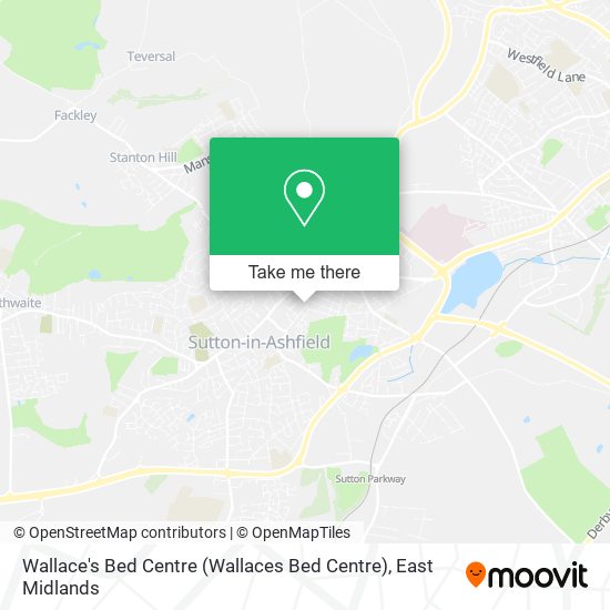 Wallace's Bed Centre (Wallaces Bed Centre) map