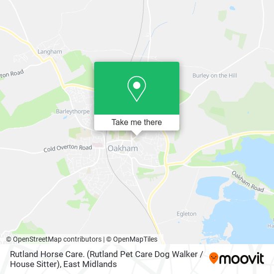 Rutland Horse Care. (Rutland Pet Care Dog Walker / House Sitter) map