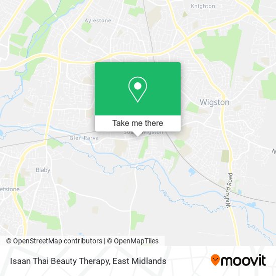 Isaan Thai Beauty Therapy map