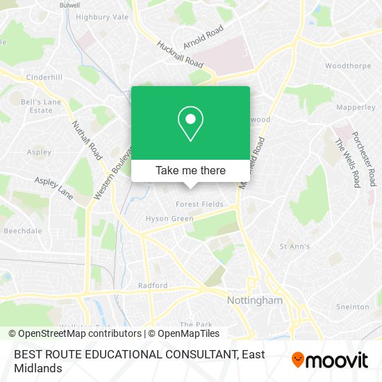 BEST ROUTE EDUCATIONAL CONSULTANT map