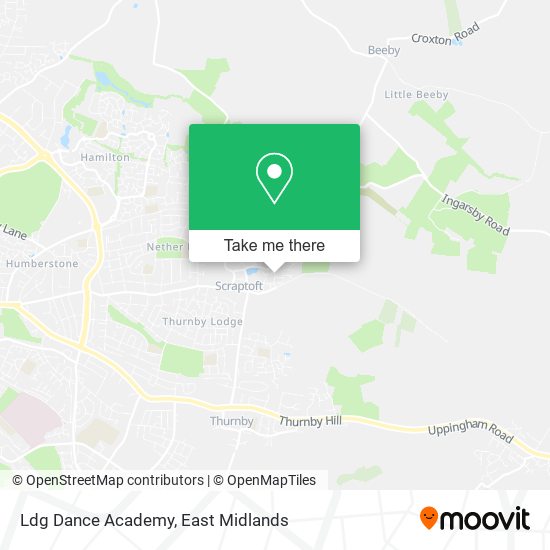 Ldg Dance Academy map