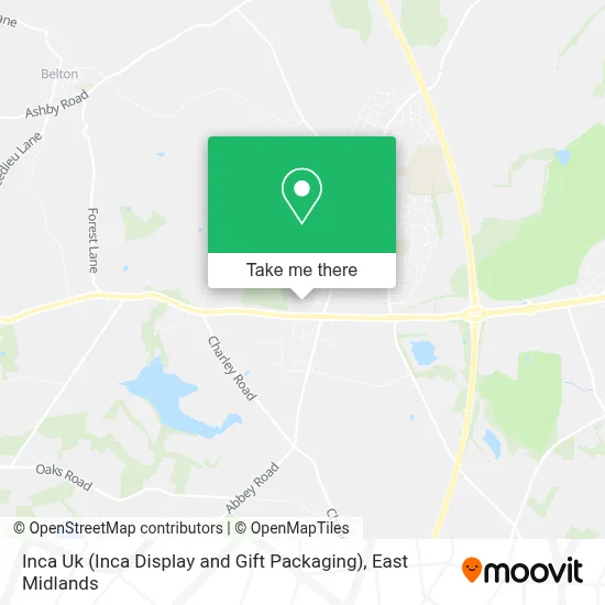 Inca Uk (Inca Display and Gift Packaging) map