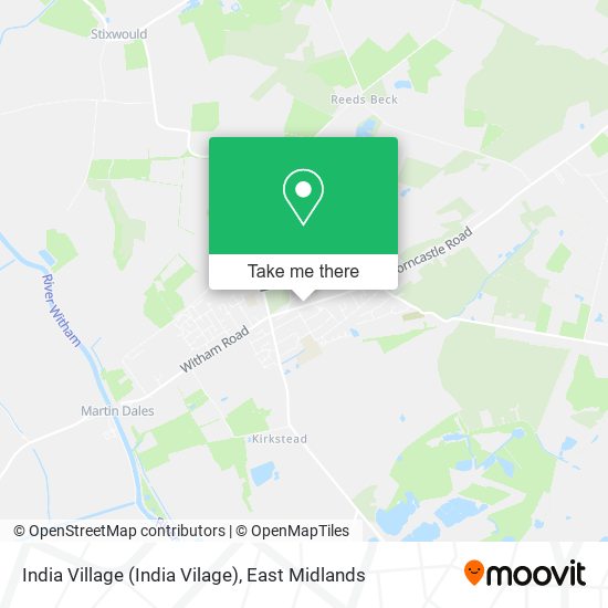 India Village (India Vilage) map