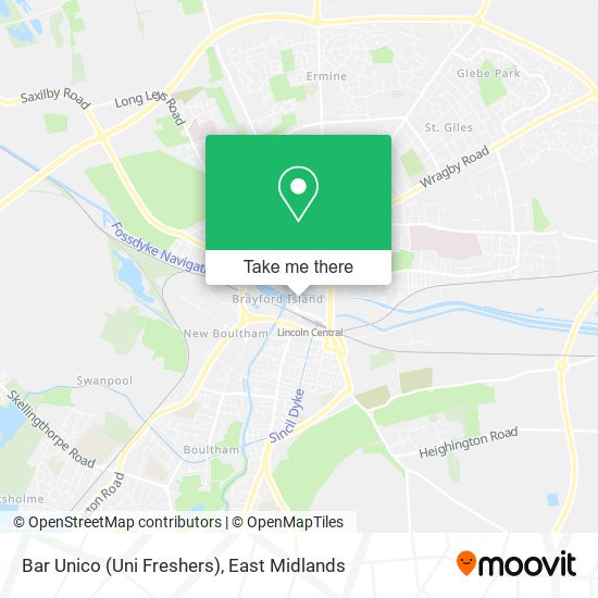 Bar Unico (Uni Freshers) map