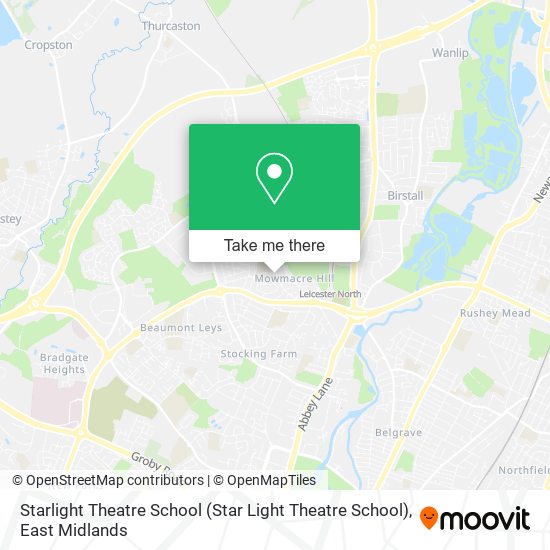 Starlight Theatre School (Star Light Theatre School) map