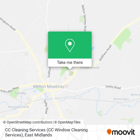 CC Cleaning Services map
