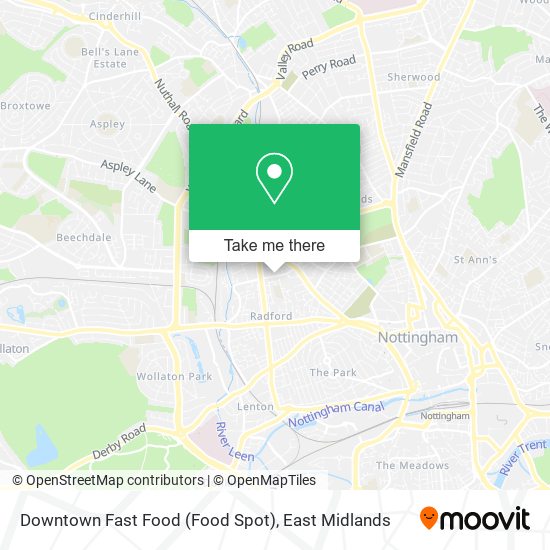 Downtown Fast Food (Food Spot) map