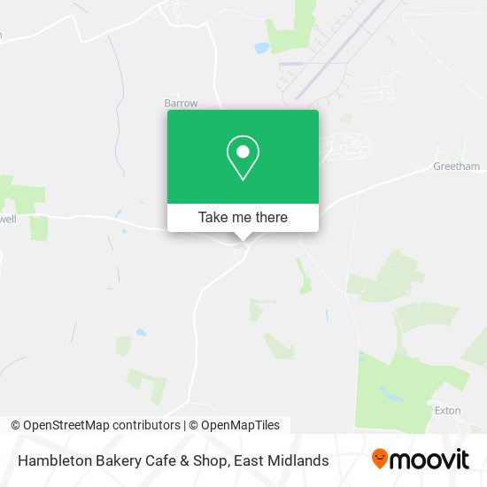 Hambleton Bakery Cafe & Shop map