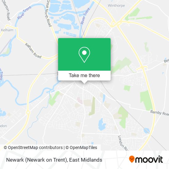 Newark (Newark on Trent) map