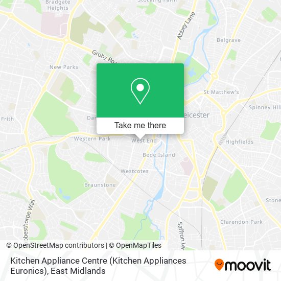 Kitchen Appliance Centre (Kitchen Appliances Euronics) map