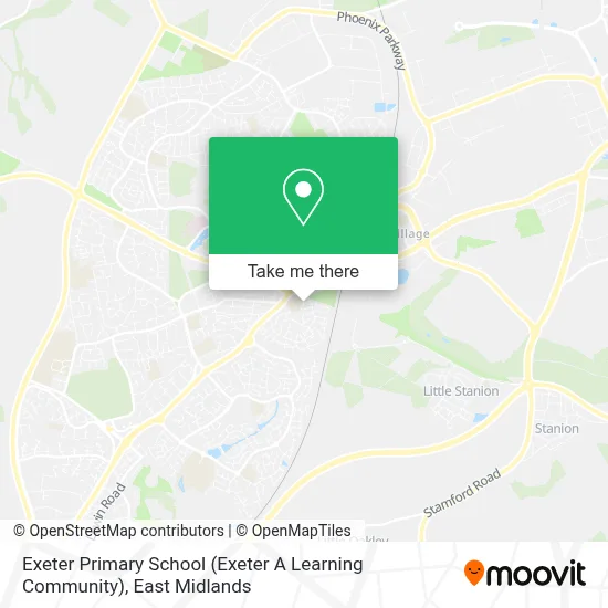 Exeter Primary School (Exeter A Learning Community) map