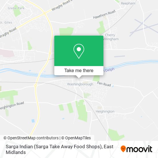 Sarga Indian (Sarga Take Away Food Shops) map