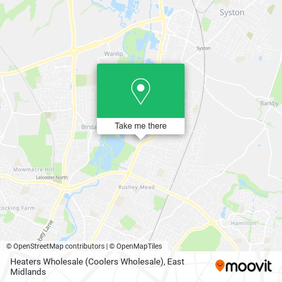 Heaters Wholesale (Coolers Wholesale) map