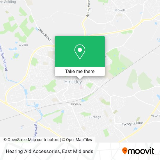 Hearing Aid Accessories map
