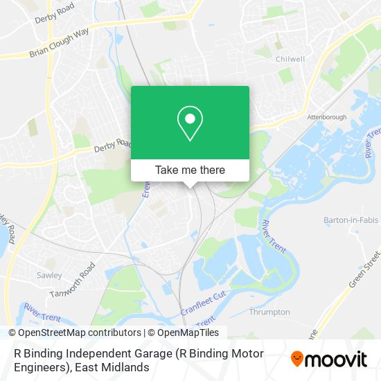 R Binding Independent Garage (R Binding Motor Engineers) map