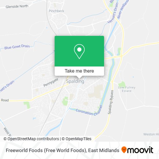 Freeworld Foods (Free World Foods) map