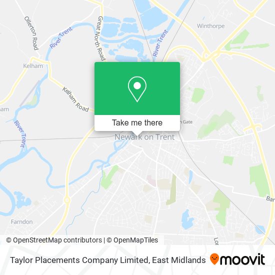 Taylor Placements Company Limited map